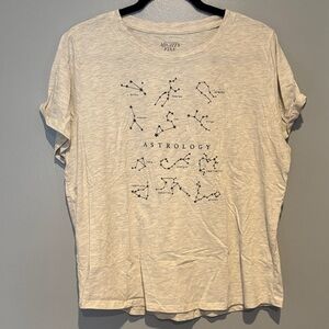 Mighty Fine Heather Grey Astrology Tee